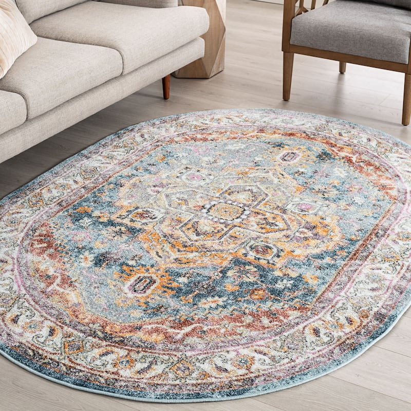 Whitfield Vintage Medallion Indoor Area Rug