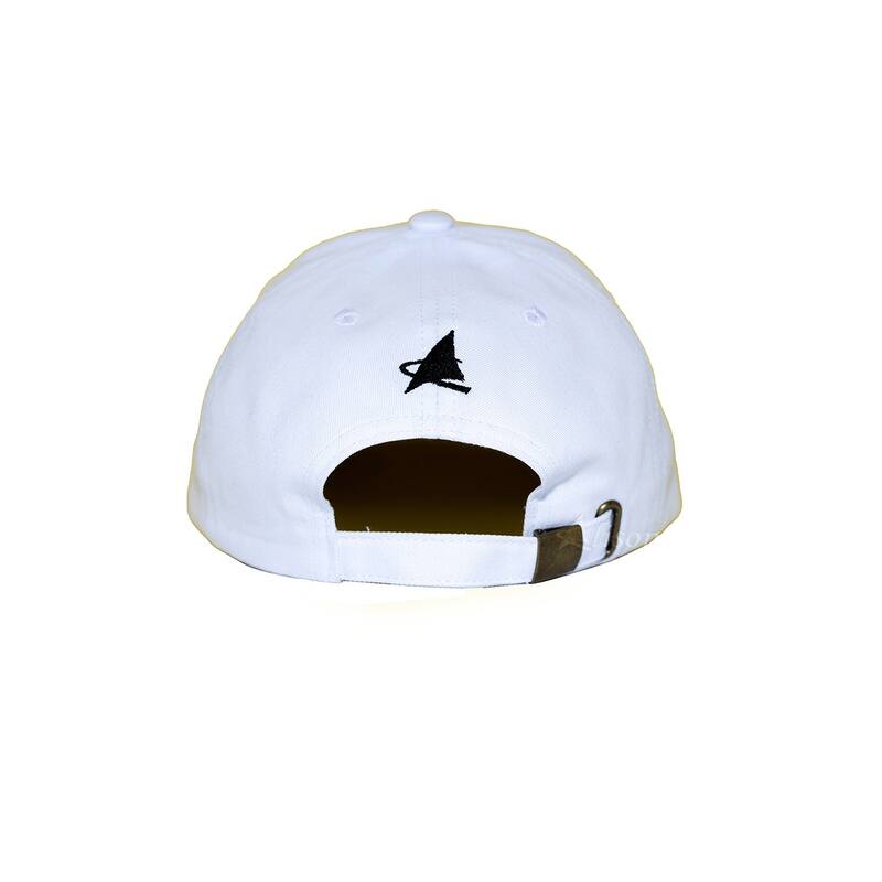 Drakkar Viking Embroidered Cap in White by Alison Nautical - Multi-Color