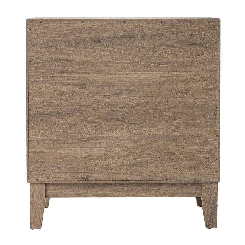 Sideboard Cabinet with Doors & Shelves, Mid Century Modern Storage Cabinet, Buffet Cabinet with Solid Wood Legs