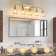preview thumbnail 5 of 151, Modern Vanity Lights Dimmable Bathroom Light Fixtures with Glass Shade