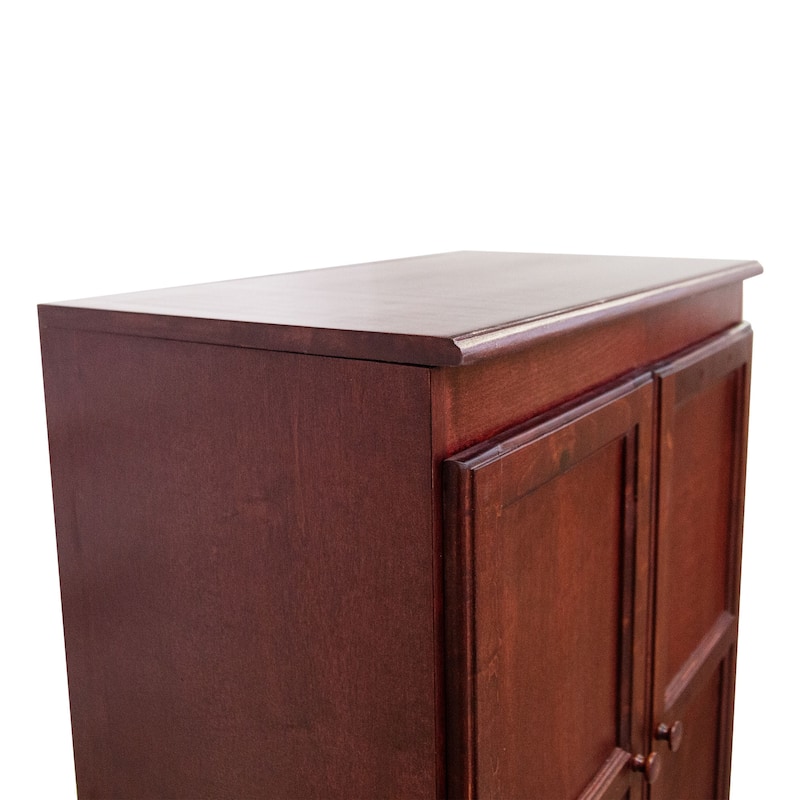 Concepts in Wood Storage Cabinet, 72 inch with 5 Shelves