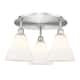 Option Satin Nickel / Matte White