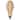 Irregular LED Decorative Vintage Edison Bulb, Dimmable, 2000K Soft Warm - Amber