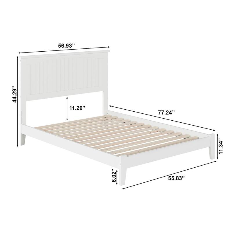 AFI, Nantucket Solid Wood Low Profile Platform Bed
