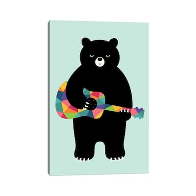 iCanvas "Happy Song" by Andy Westface Canvas Print