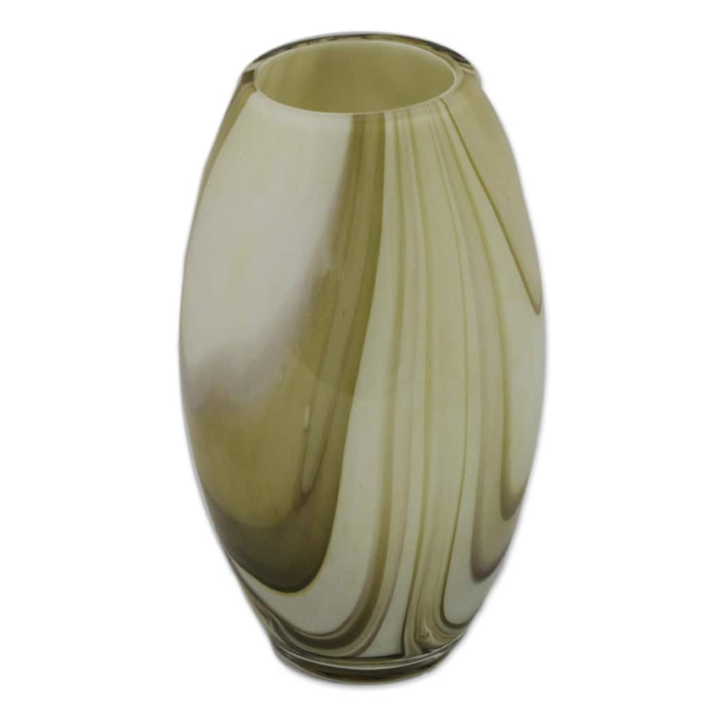 Novica Handmade Murano Enchantment Art Glass Vase