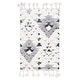 preview thumbnail 122 of 157, SAFAVIEH Moroccan Tassel Shag Kobi 2-inch Thick Rug 2' x 3' - Ivory/Grey