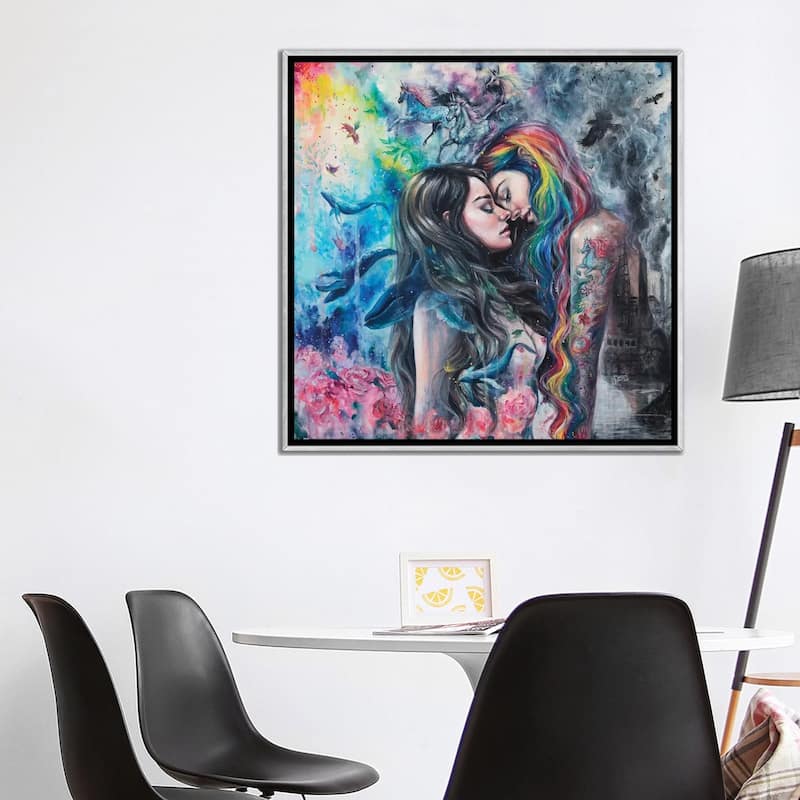 iCanvas "Colorful Me" by Tanya Shatseva Framed