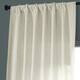 Heavy Faux Linen Single Curtain (1 Panel)