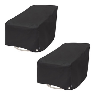 Modern Leisure Black Diamond Patio Swivel Chair Cover, x