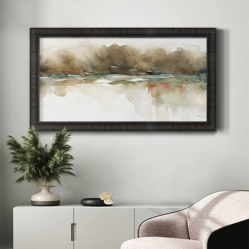 Softer Reflections Premium Framed Canvas- Ready to Hang