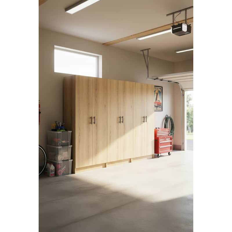 Modex Multi-Purpose Utility Storage Cabinet (3-Piece Set) - W 94.5″ × D 15.7″ × H 70.9″