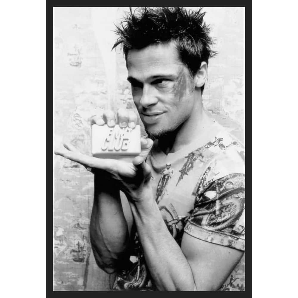 Enhance your surroundings with Fight Club Soap Framed Poster - 24 x 36 Inch