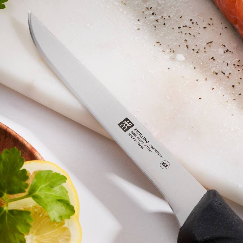 ZWILLING Commercial 6-inch Flexible Boning Knife - Black