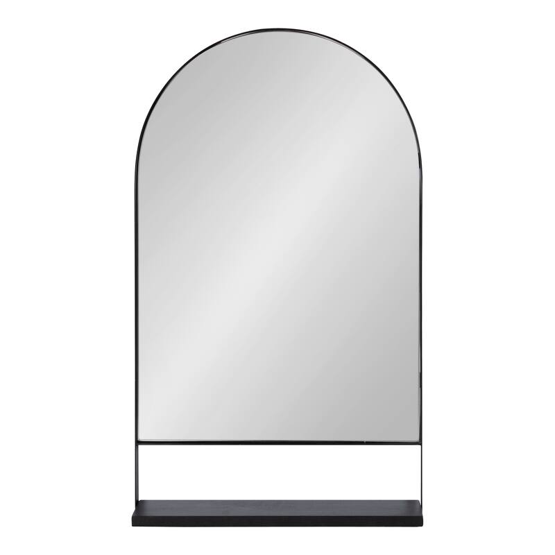 Kate and Laurel Chadwin Wall Mirror with Shelf