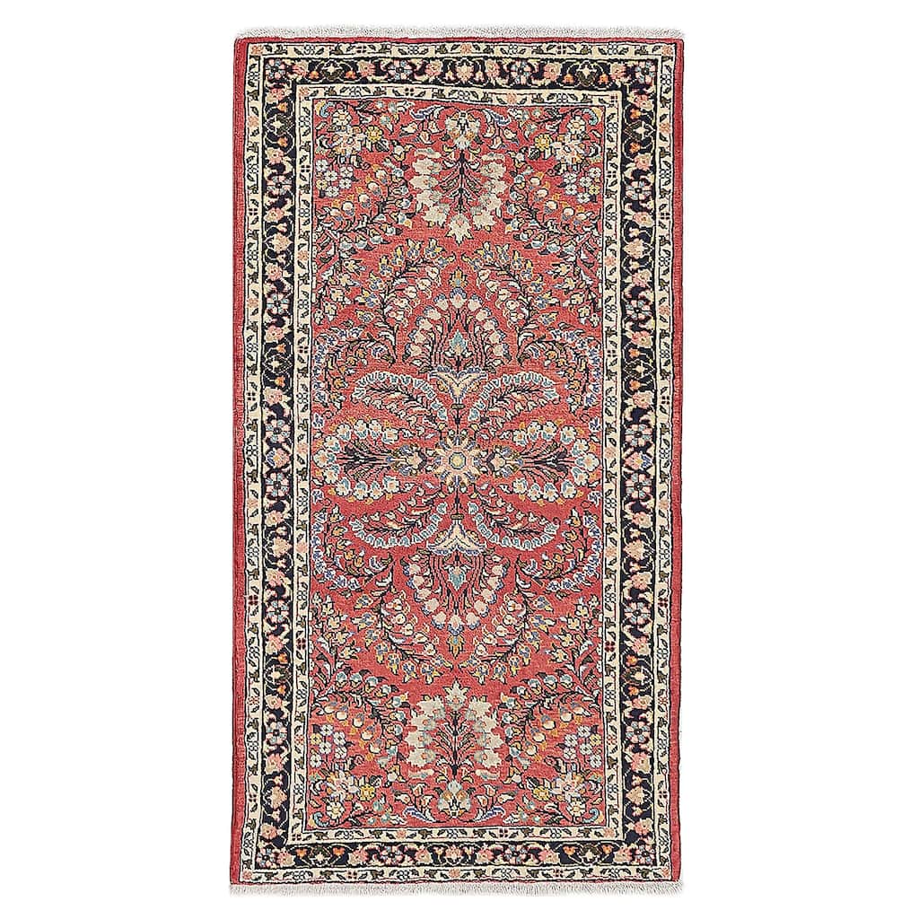 ECARPETGALLERY Hand-knotted Anadol Dark Copper Wool Rug - 3'0 x 5'9