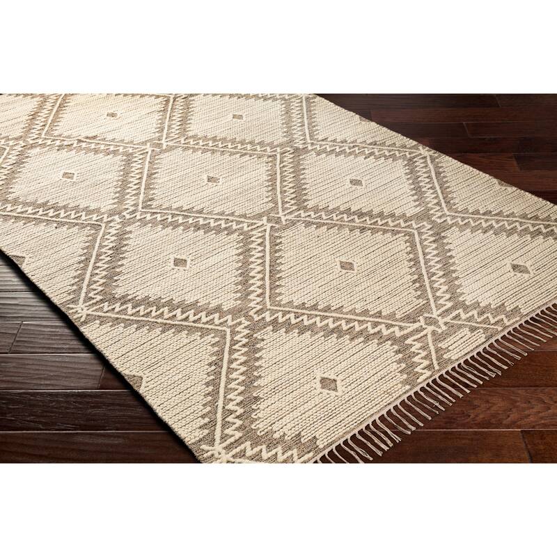 Livabliss Beto Handmade Geometric Nomad Cotton Area Rug