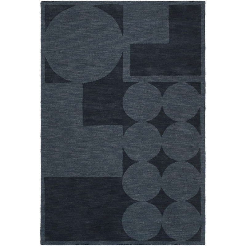 Rocle Mid-Century Modern Geometric Area Rug