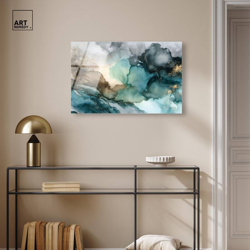 Veiled Inlet Acrylic by Art Remedy, Ready to Hang