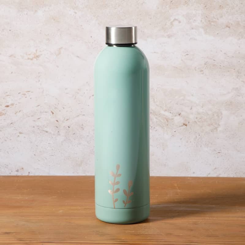 Bloomhouse Lush Forest 2 Pack 25 OZ Insulated Stianless Steel Water Bottle & Thermal