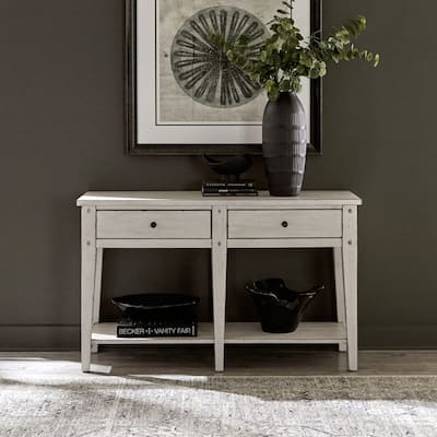 Liberty Furniture Lake House Sofa Table - Width 48" x Depth 18" x Height 29"