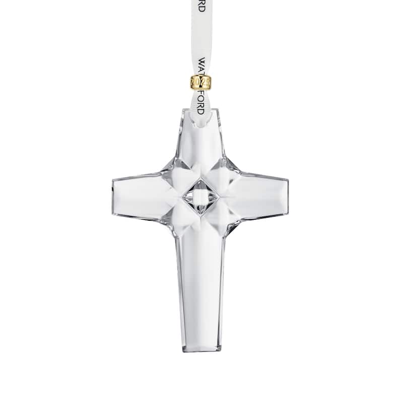 Waterford Annual Cross Ornament 2025