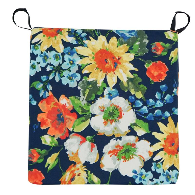 16-inch Indoor/Outdoor Chair Cushions (Set of 2) - 16 x 16