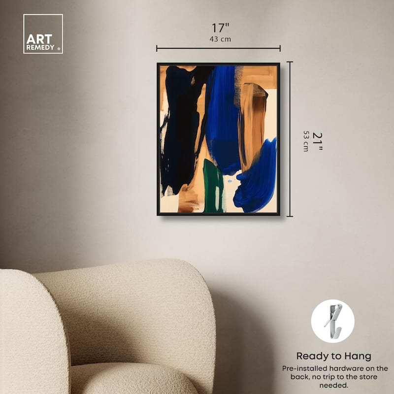Ochre Odyssey Canvas by Art Remedy