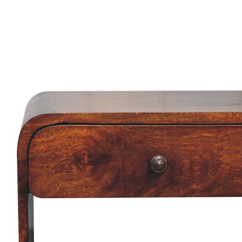 Artisan Furniture Solid Wood Aspen Slim Coffee Table, 2 drawers