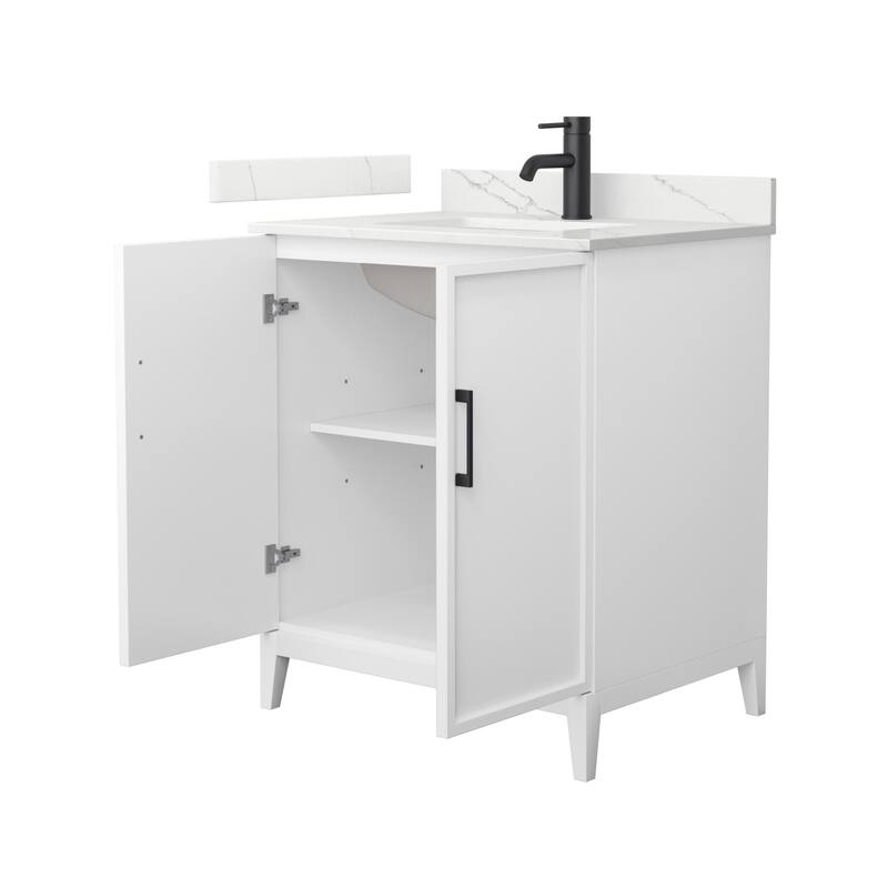 Wyndham Collection WCH717130S-QTZ-UNSMXX Elan 30" Free Standing Single