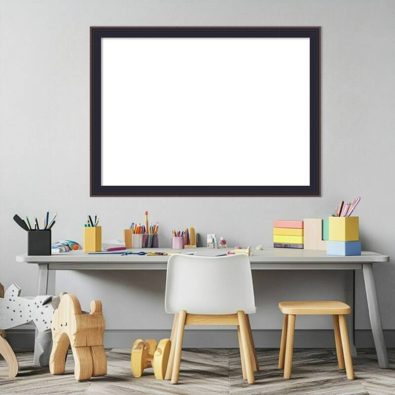 Havana Black Bronze Framed Dry Erase Magnetic Board