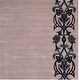 preview thumbnail 3 of 7, SAFAVIEH Handmade Soho Gaetana N.Z. Wool Rug 6' Square - Beige/Purple - Square