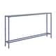 preview thumbnail 28 of 34, SEI Furniture Ham Long Narrow Console Table with Mirrored Top
