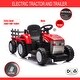 preview thumbnail 12 of 25, Kids Electric Toy Tractor with Trailer, 12V7AH Battery, Remote Control, and Music for Outdoor Fun