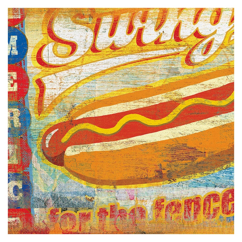 Swing for the Fences by Grand Image Canvas Art Print