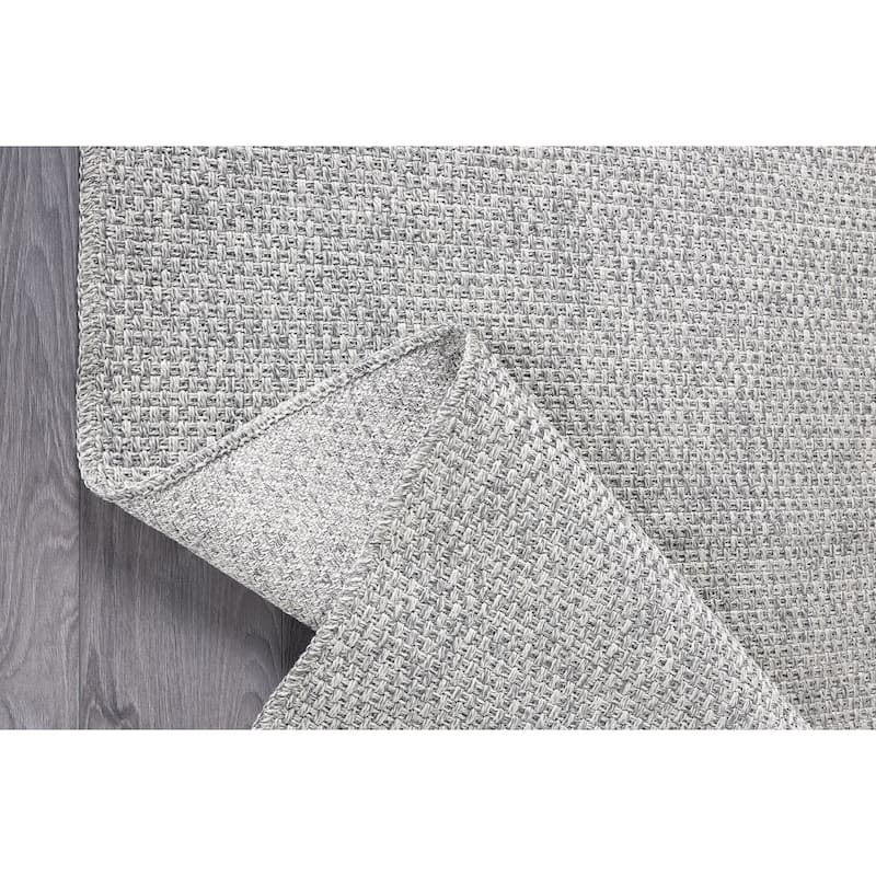 VILLADECOR Easy Jute Indoor Outdoor Weaving Area Rug