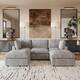 Option 3 Seats+2Ottoman Grey