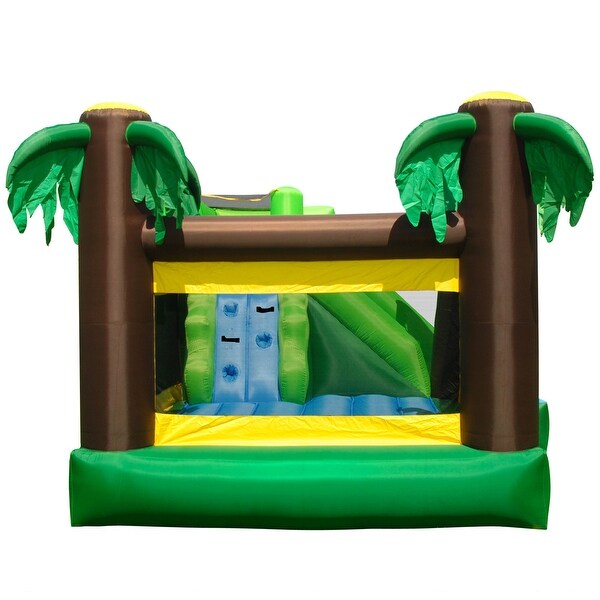 jungle themed bouncer