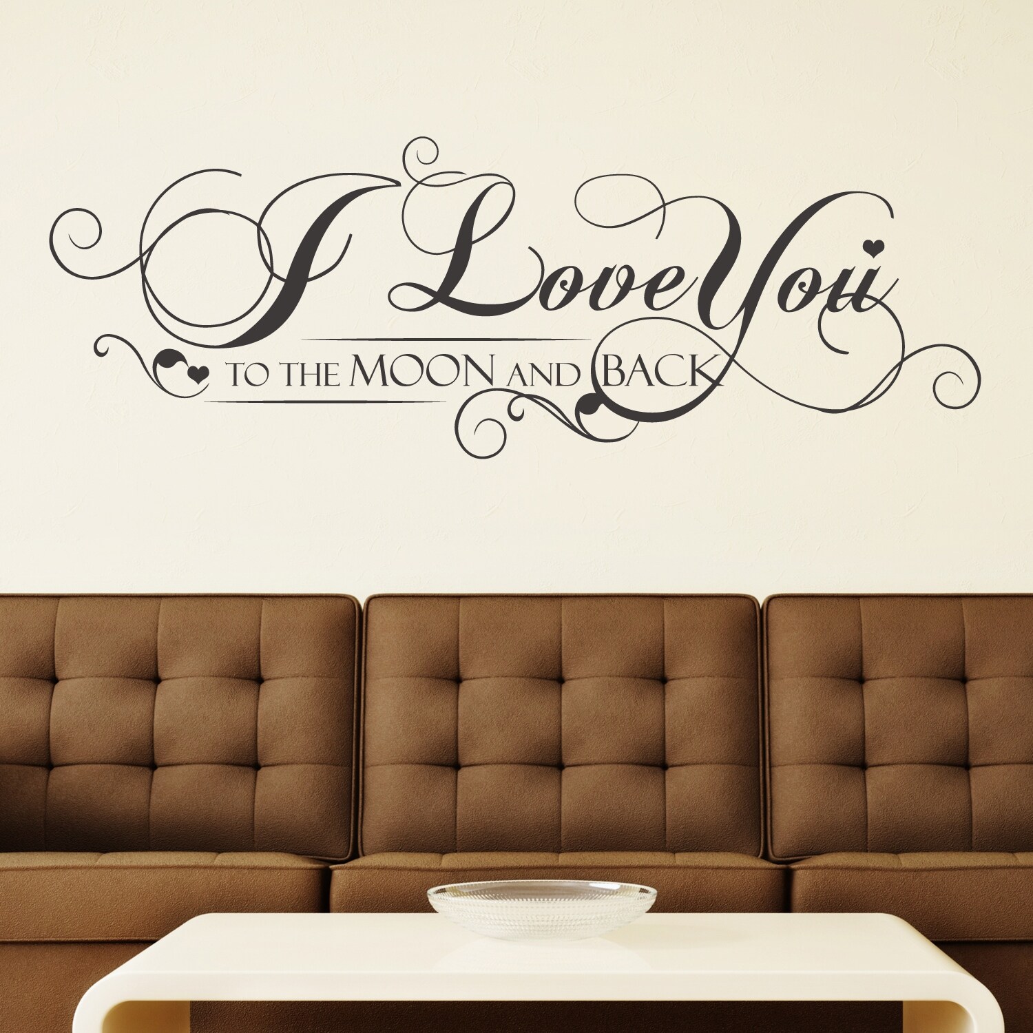 Shop Walplus Wall Sticker Wall Art I Love You Quote Home Decor Diy Decal Overstock 31770418