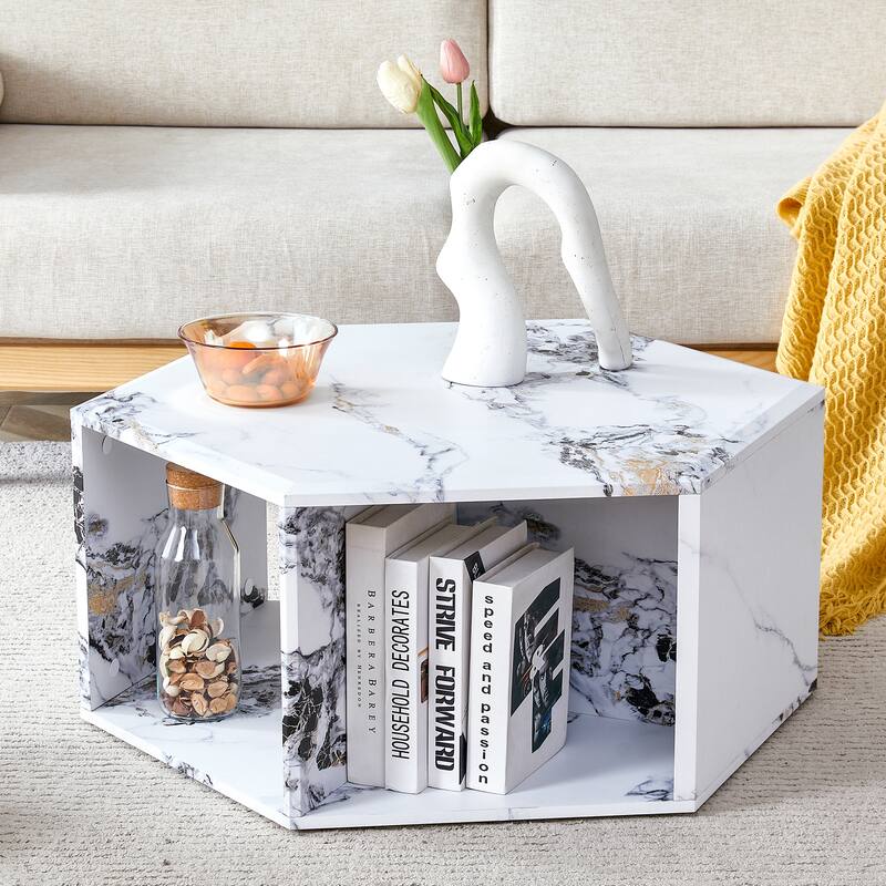 Modern Hexagonal Coffee Table