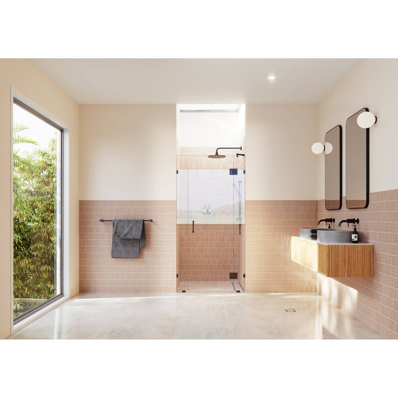 Glass Warehouse GHF-39 Stellar 78" High x 39" Wide Hinged Frameless