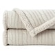 preview thumbnail 5 of 39, Chanasya Cable Knit Throw Blanket With Reversible Sherpa