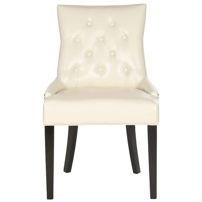 SAFAVIEH Chelsey Grey Ring Dining Chair (Set of 2) - 22" x 25.6" x 36.4" - 22"W x 25"D x 36"H