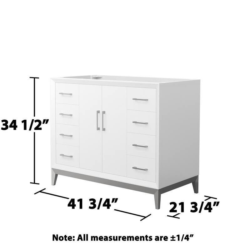 Wyndham Collection WCH818142S-CXSXX-MXX Amici 42" Single Free Standing