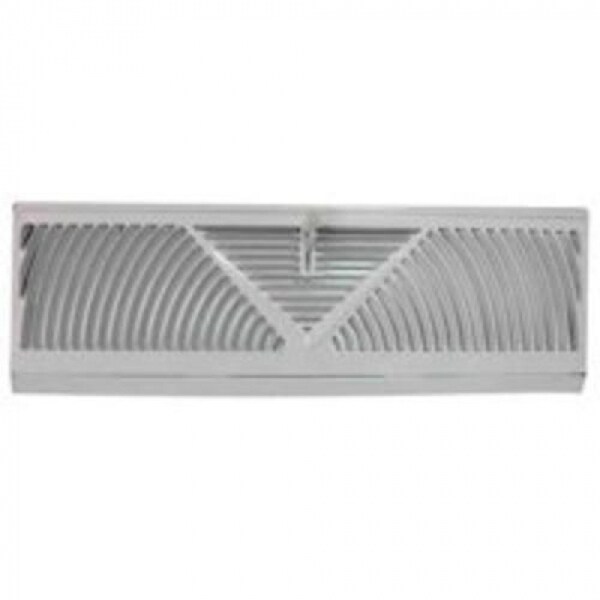 Mintcraft BB-15W Baseboard Register, White, 15"