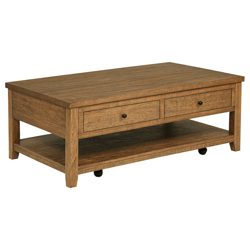Payne 48-inch Mobile Lift Top Coffee Table - 48" x 28.25" x 18.25"