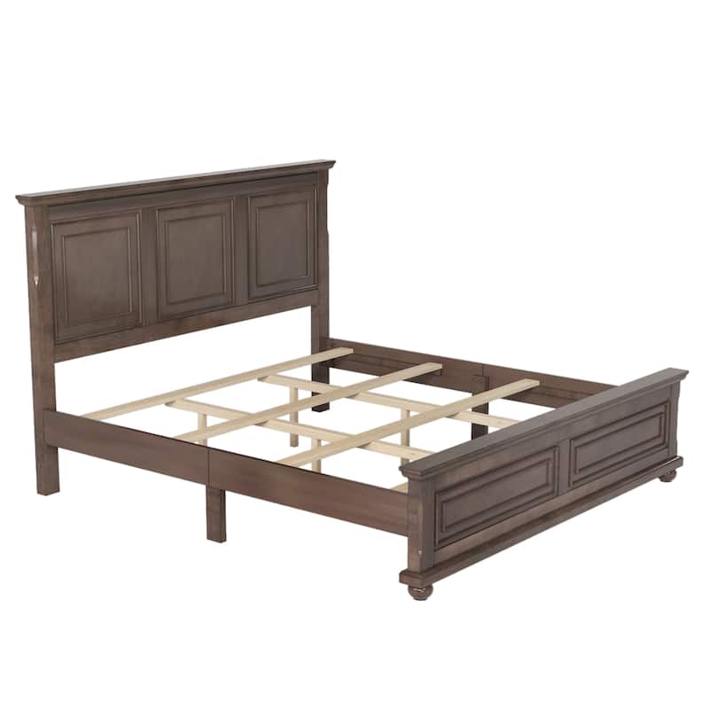Traditional Town and Country Style Pinewood Vintage Bed
