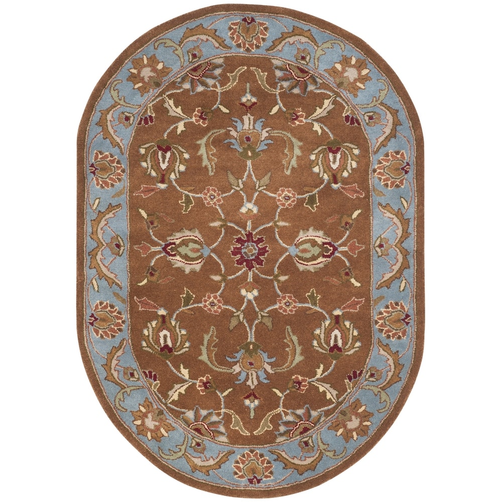 SAFAVIEH Handmade Heritage Full Bloom Traditional Oriental Wool Rug