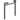 HON Mod Collection Worksurface 24"W U-leg Support
