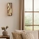 preview thumbnail 4 of 9, Varaluz Flow Vertical Wall Sconce - 2-Light - Hammered Ore